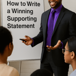 HOW TO WRITE A WINNING SUPPORTING STATEMENT